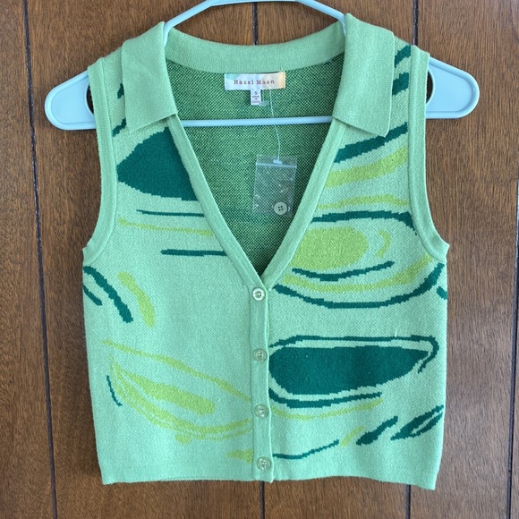 Macy's Tops - Hazel Moon Green Sleeveless Top